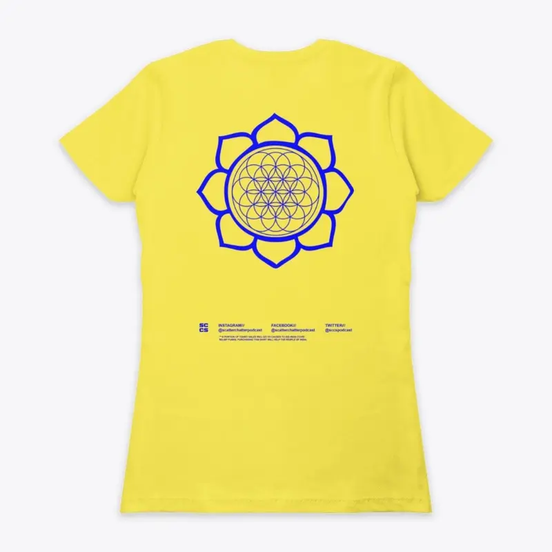 India - Flower of Life (WM YLW)