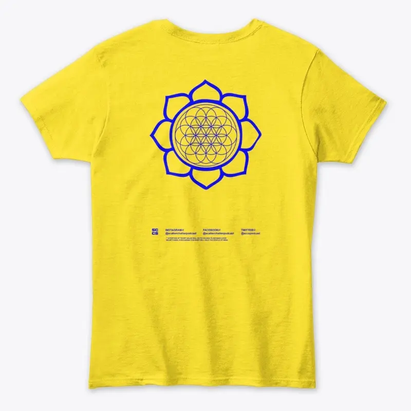 India - Flower of Life (Women's Yellow)